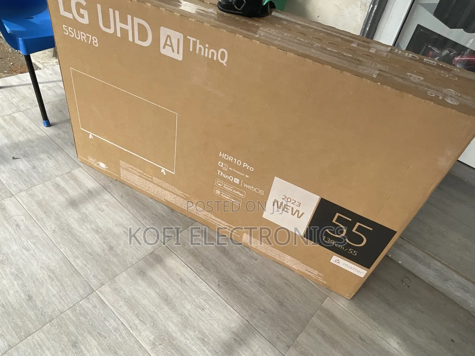 LG 55 Inch UHD Smart LED TV W/Sharp and Detailed Images