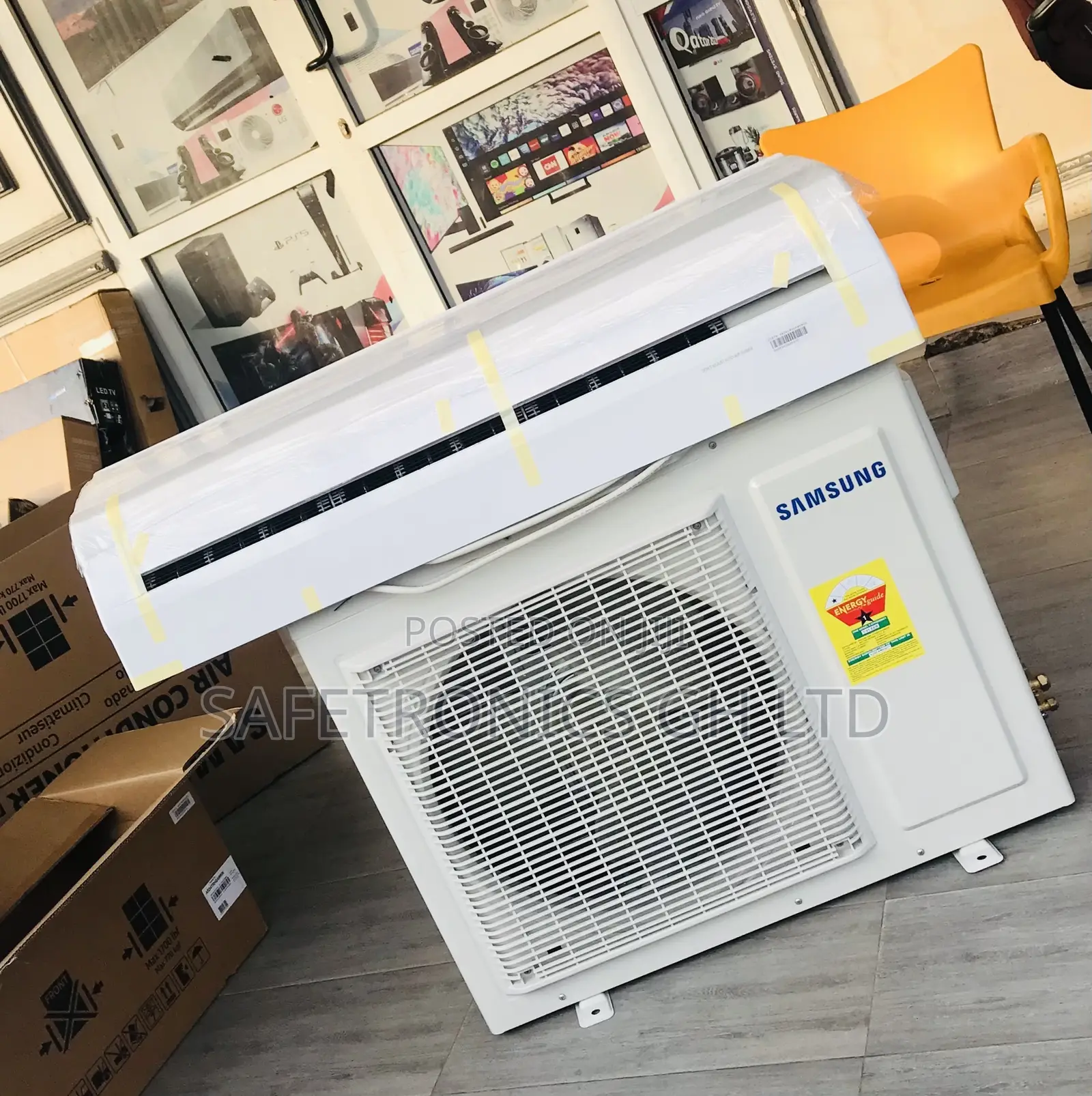 Samsung Non-Inverter R410 Gas 2.0hp White AC