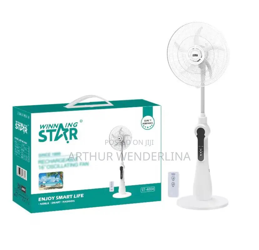 Winning Star Rechargeable Adjustable Fan