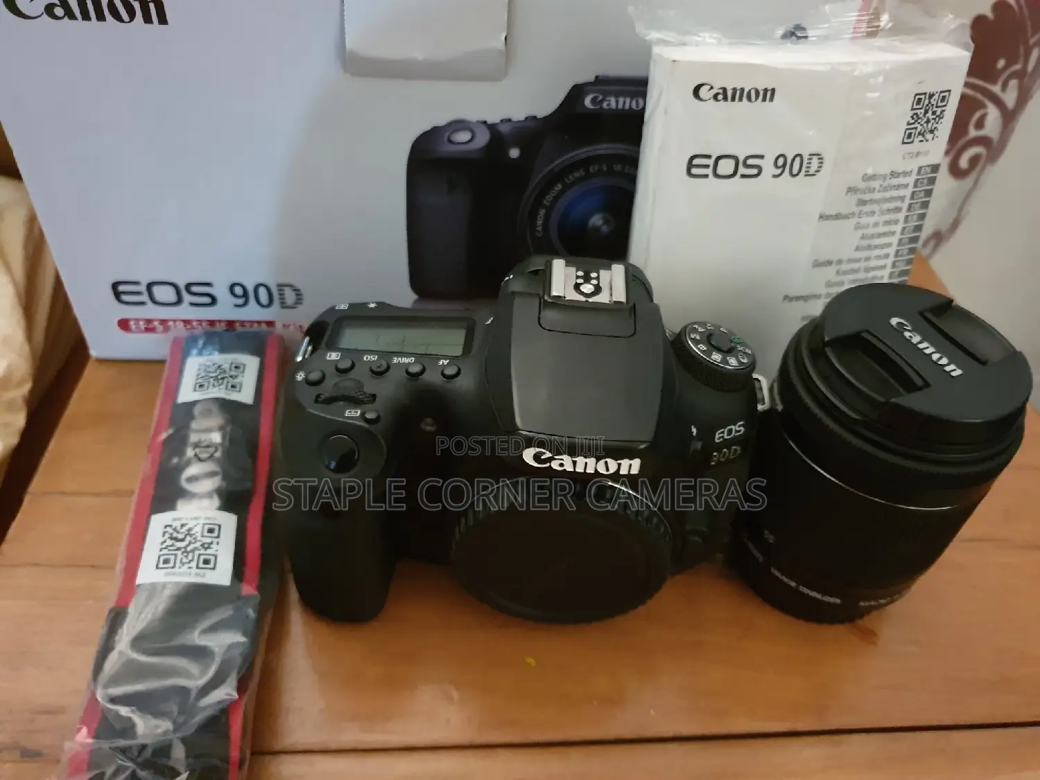 Canon Eos 90d 32.5mp Digital 4k Camera With 18-135mm Lens