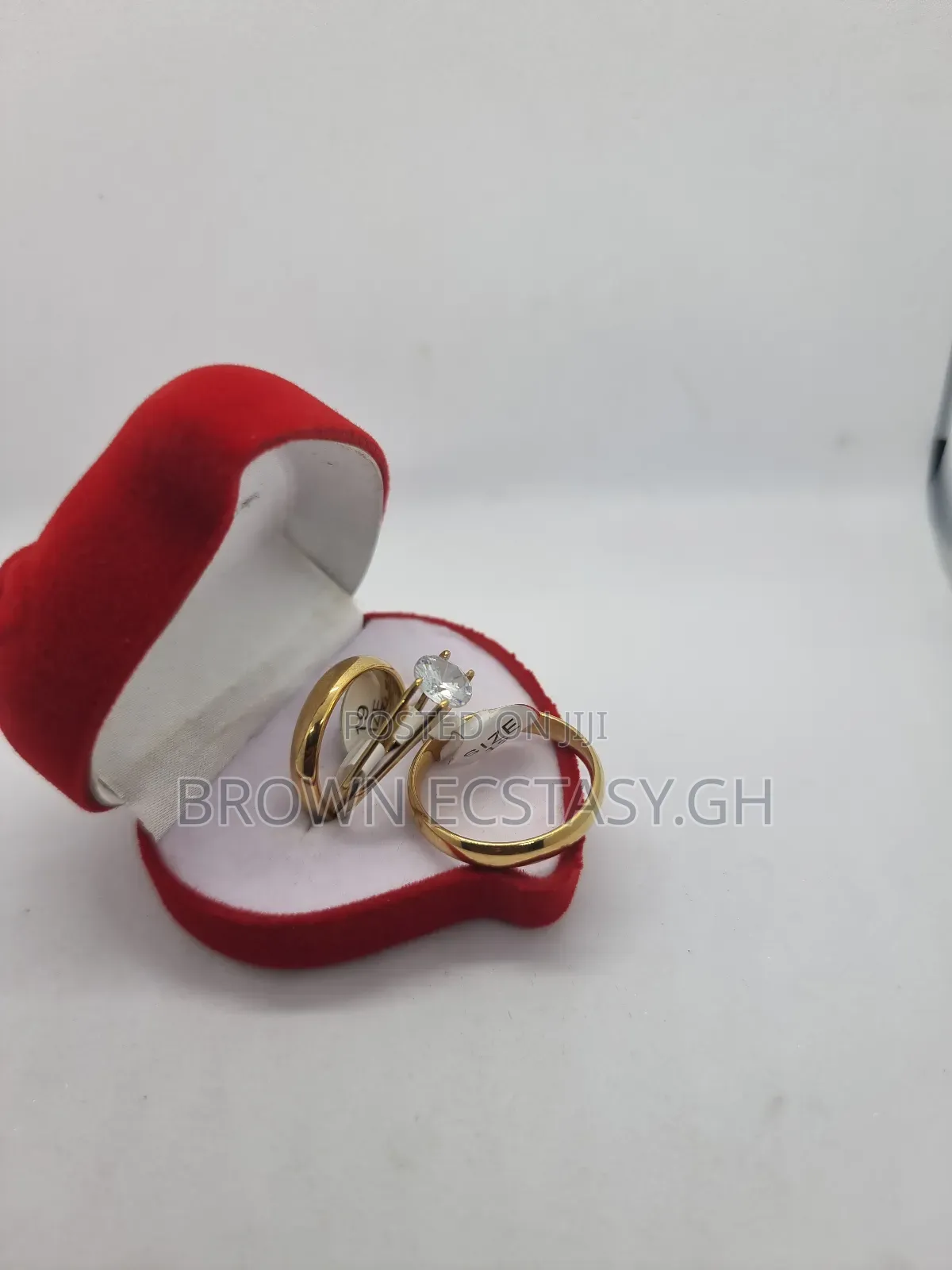 3 Piece Wedding and Engagement Rings
