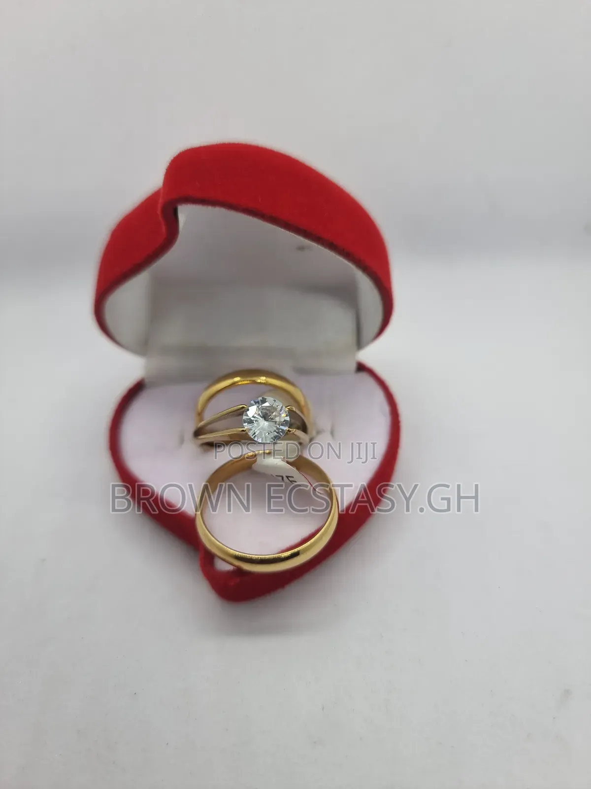 3 Piece Wedding and Engagement Rings