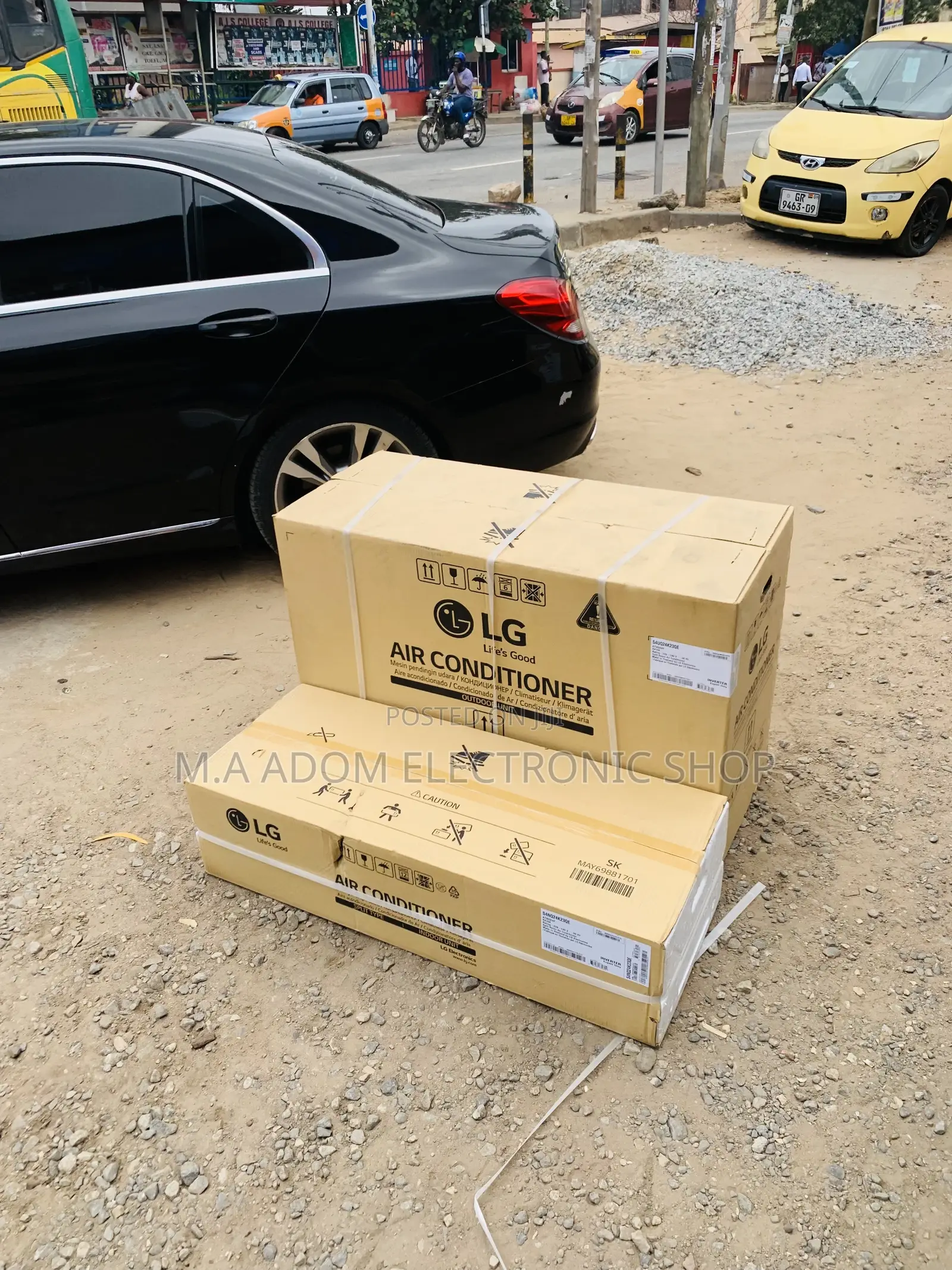 High Quality LG S4-Q24k23 2.5hp Dual Inverter Ac(White).