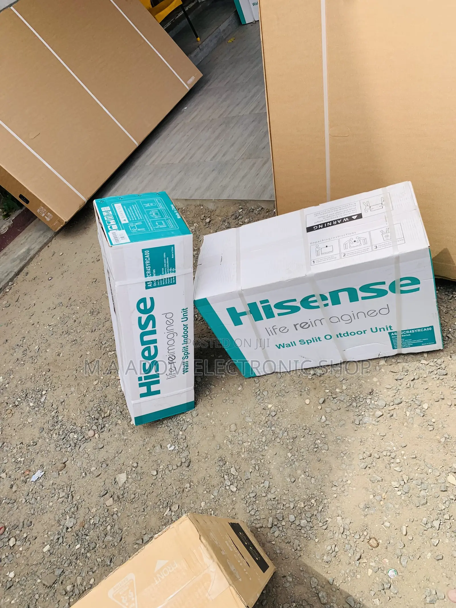 Durable Hisence 1.5hp R410 Gas Split Air Conditioner.