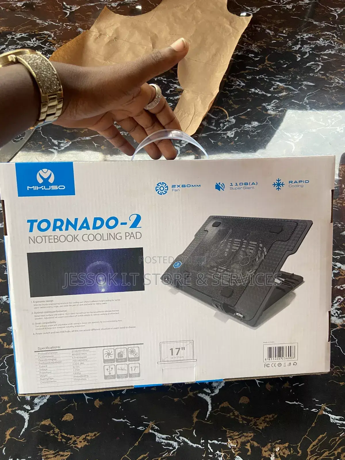 Laptop Stand and Cooling Pad