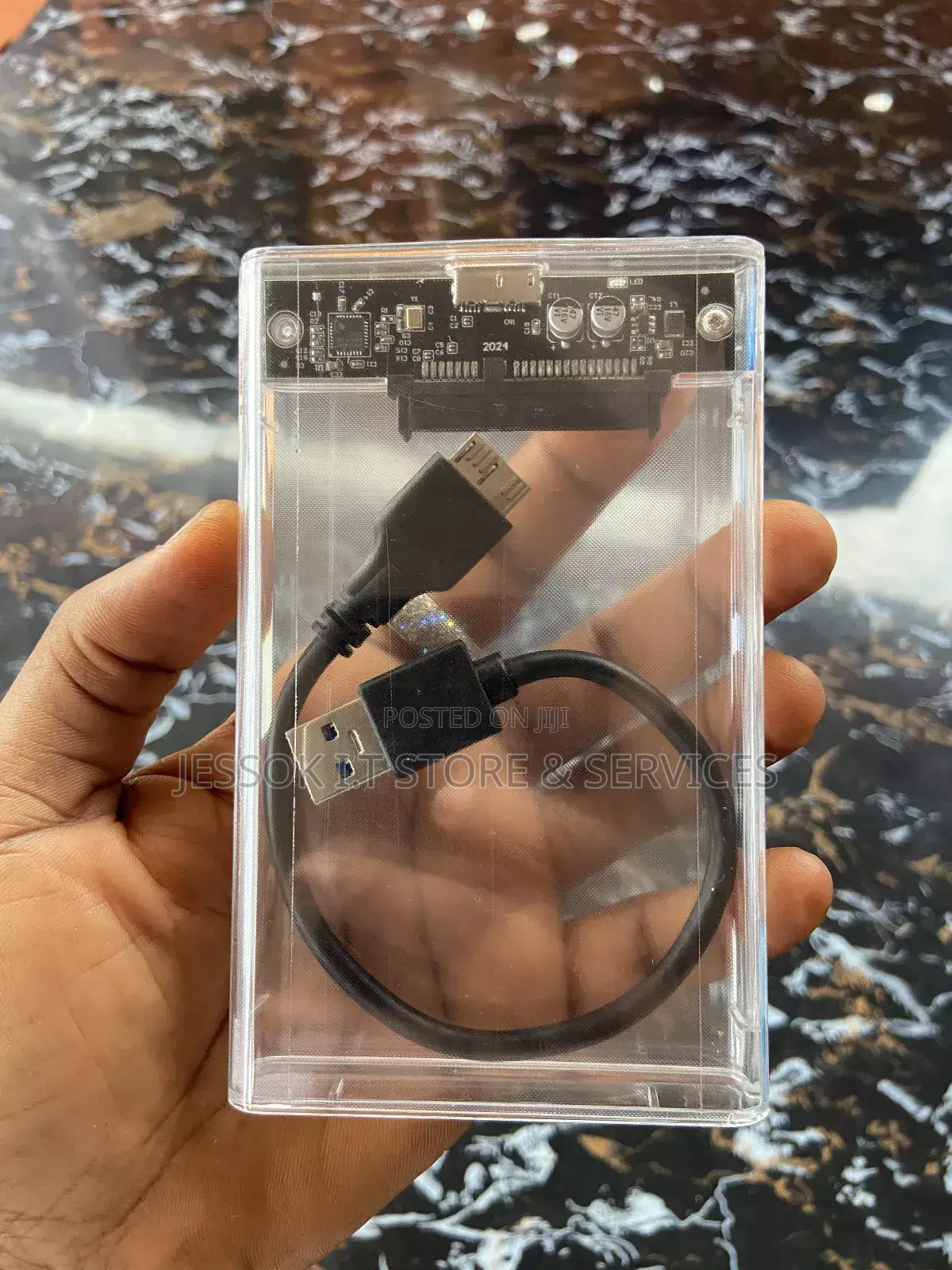 3.0 Laptop Harddrive Case Transparent