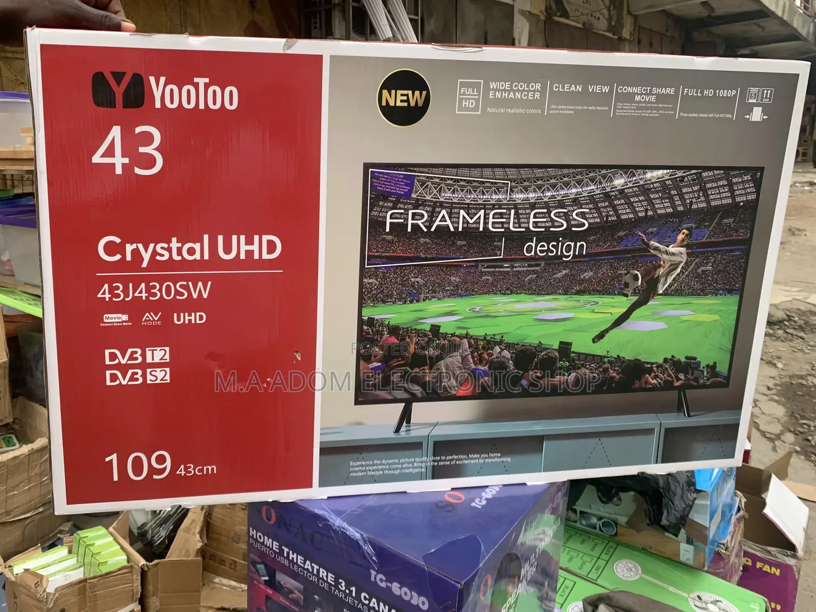 Quality Yet Affordable Yootoo 43 Inch Crystal Uhd Television