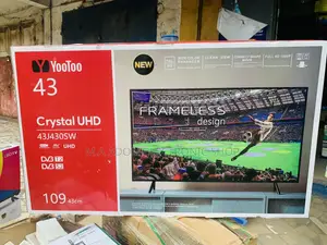 Unique Designed Yootoo 43 Inch Crystal Uhd Television.