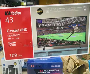 Affordable Yootoo 43 Inch Crystal Uhd Television 