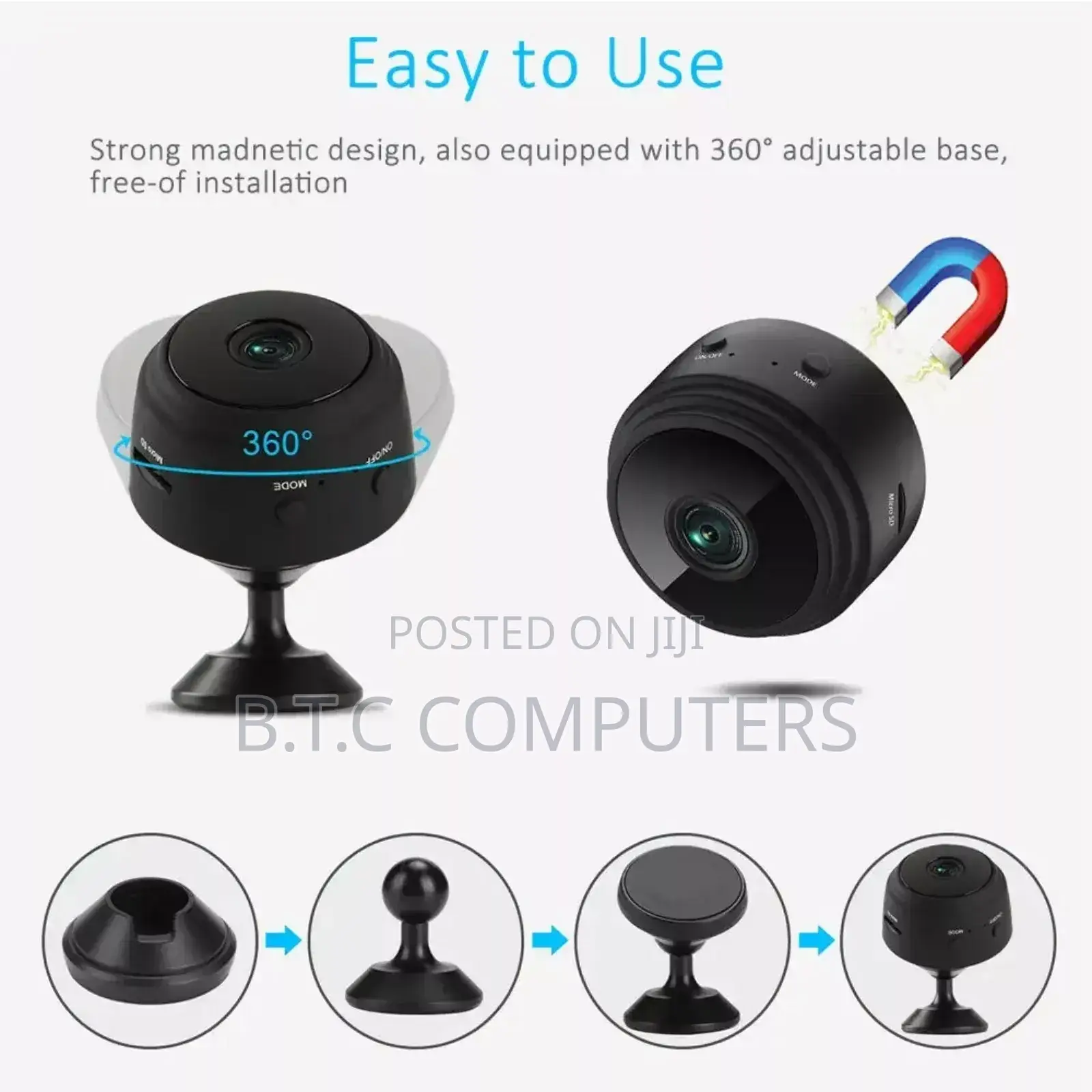 Spy Camera 1080P FHD