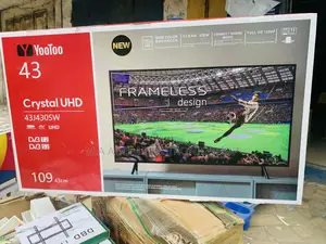 Shop Original Yootoo 43 Inch Crystal Uhd Television(Black).