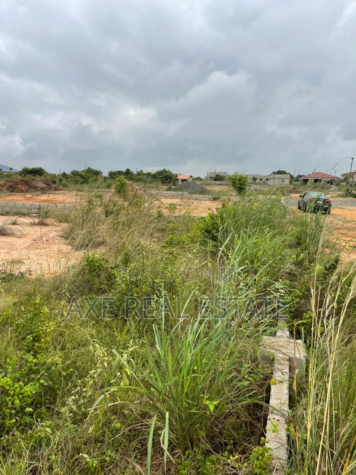 Developing Estate Lands at Prampram Beach Lane