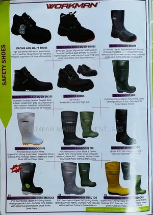 All Types Of Wellington Boots And Safety Boots