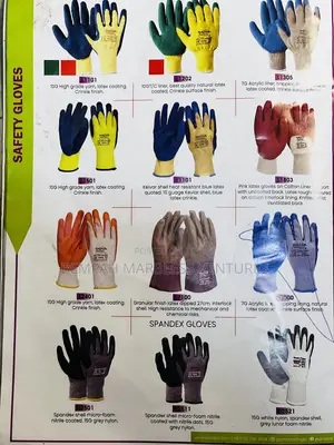All Types Of Safety Gloves