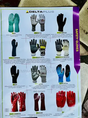All Types Of Safety Gloves