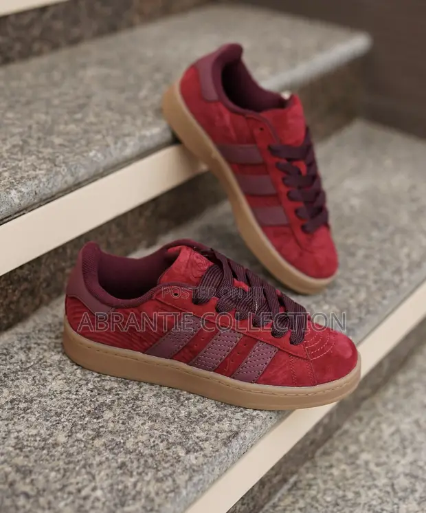 adidas gazelle silver green womens Adidas Originals Jeans Red Wine Gum main image 1