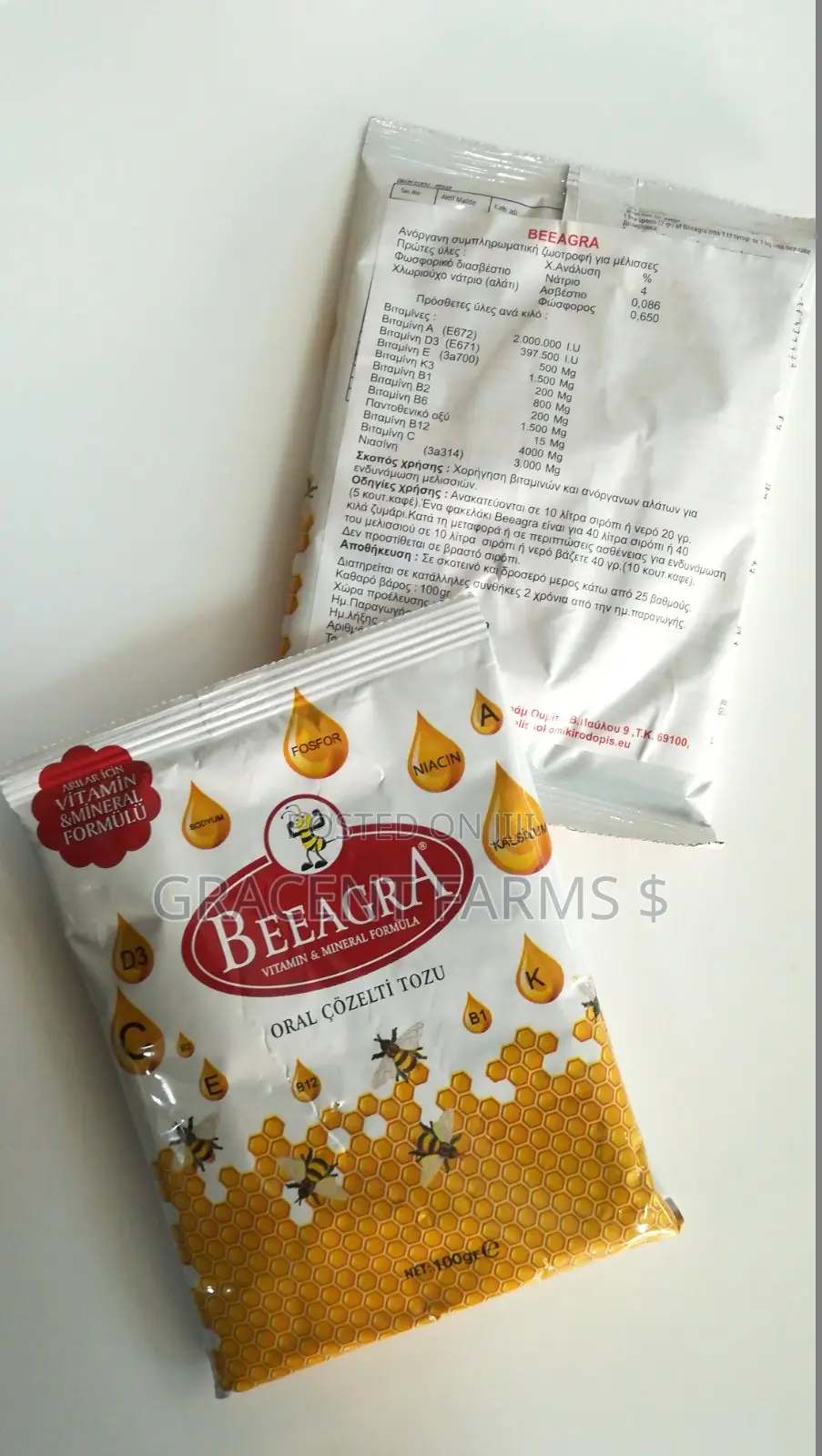 Multi Vitamin Supplement for Honey Bees