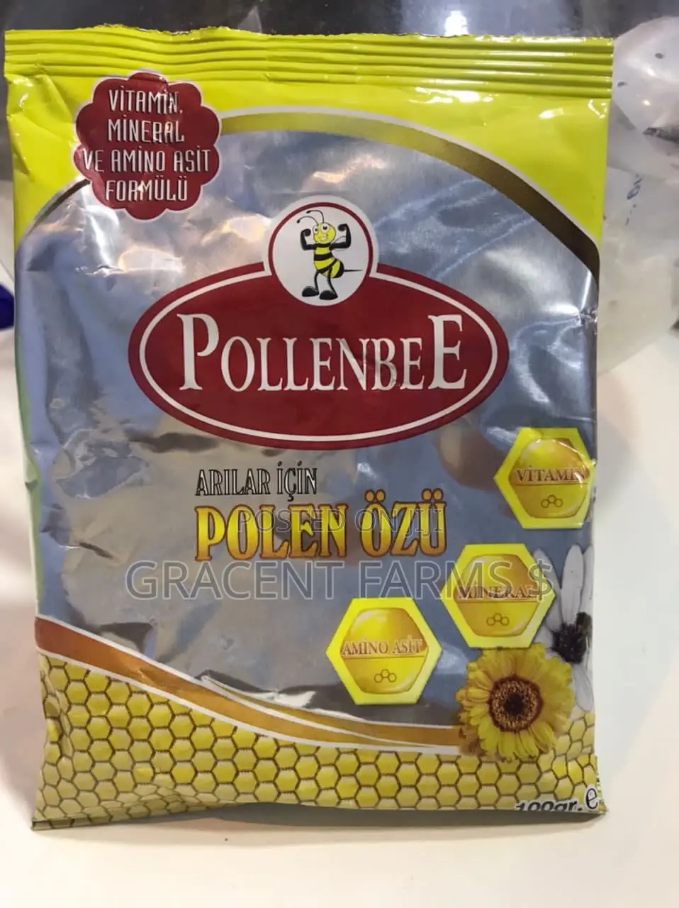 Pollenbee Pollen Extract for Honey Bees (100 Gr.)