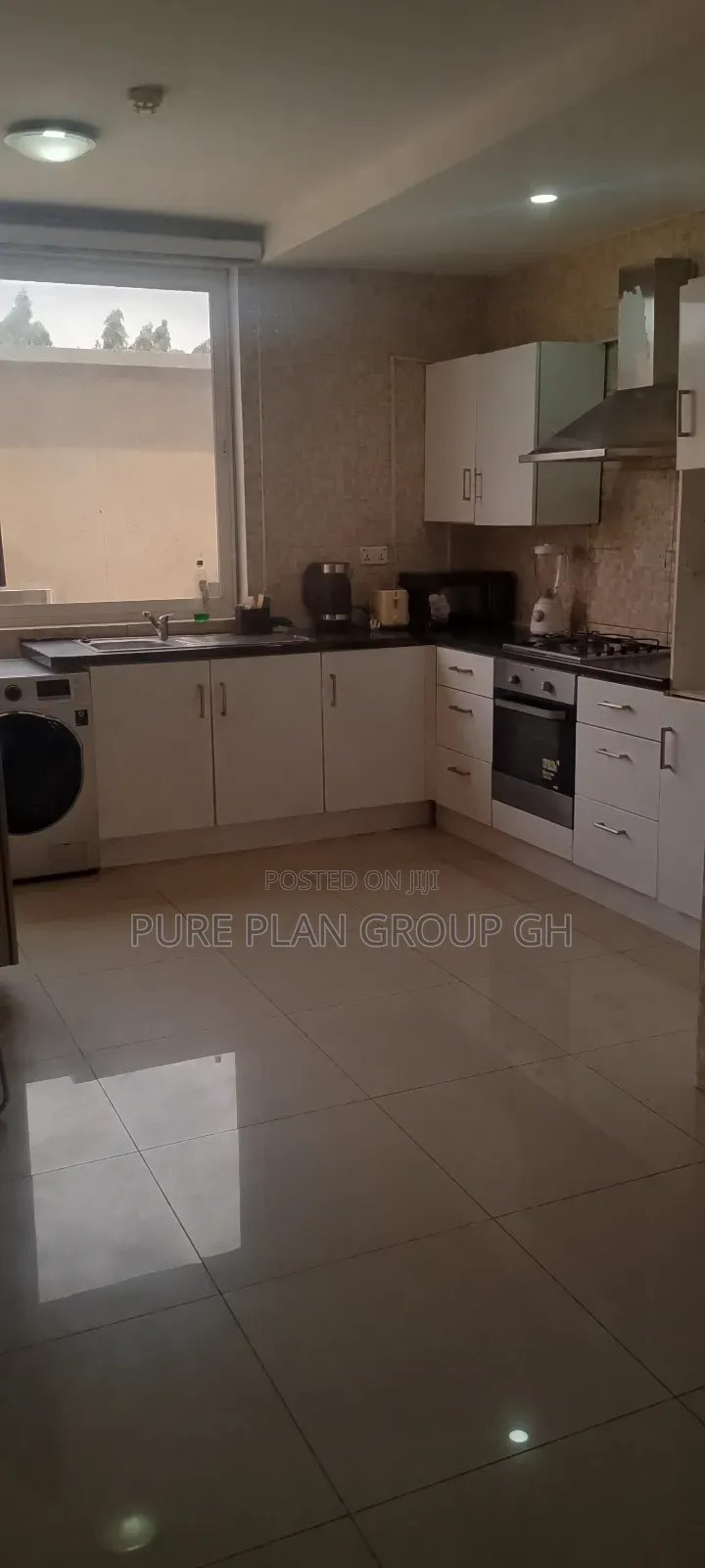 Furnished 3bdrm Apartment in Abelemkpe for rent