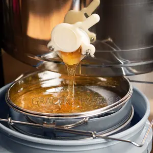 Stainless Steel Double Sieve Honey Strainer