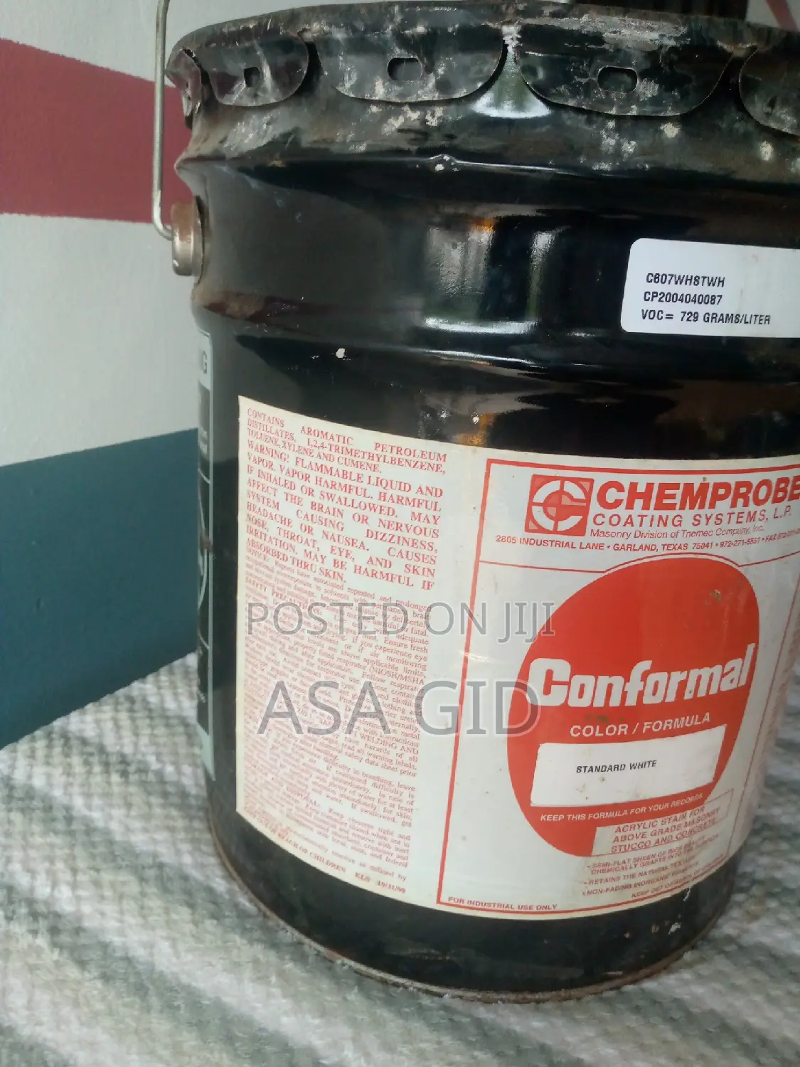 Conformal Stain Coating
