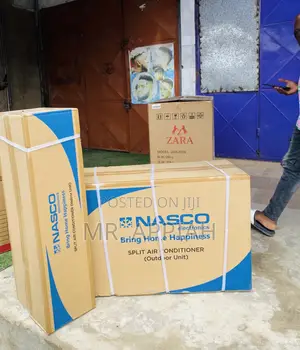 Nasco Split Type R410 Non Inverter Air Conditioner(White).