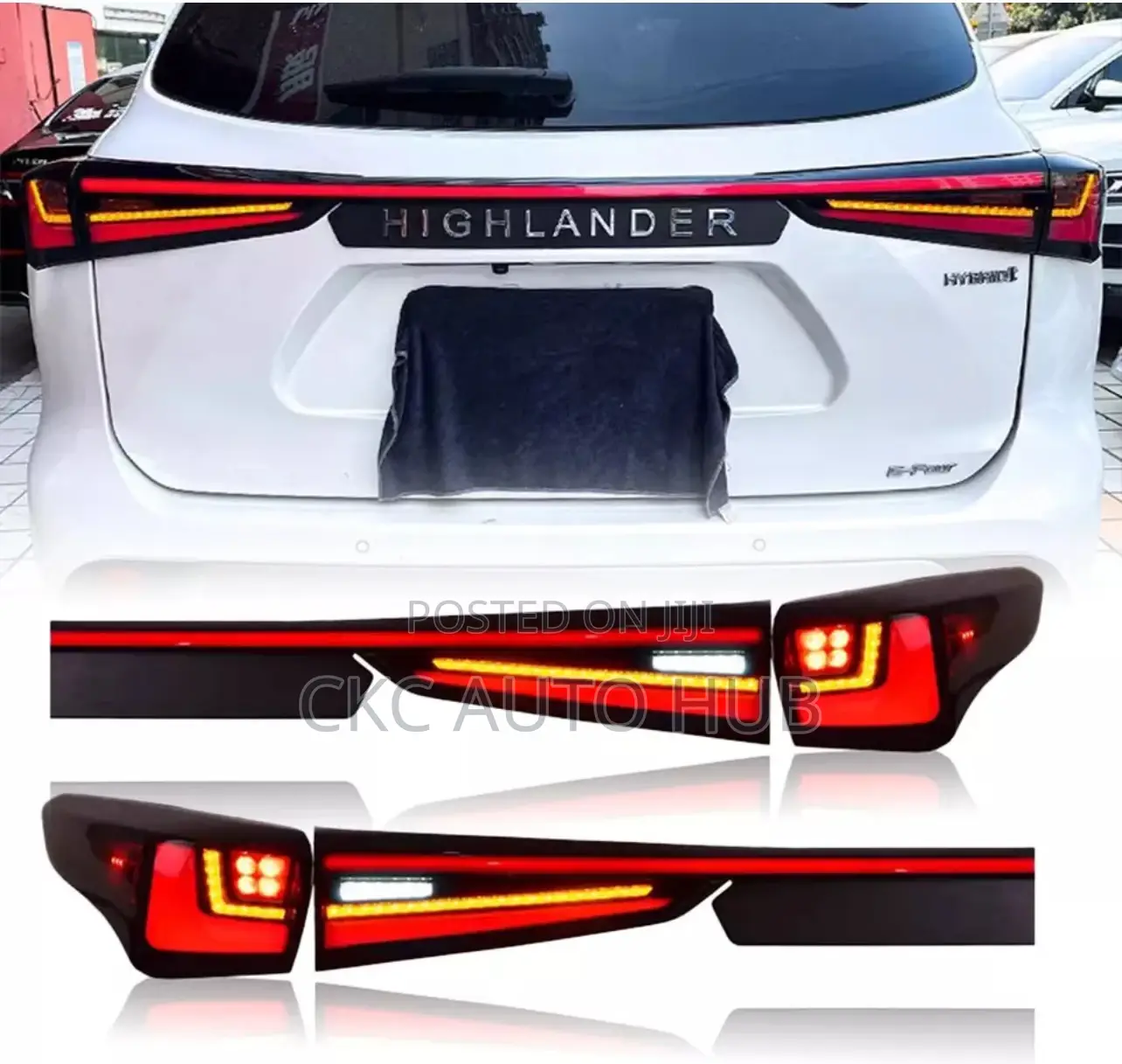 Highlander 2019 2020 2021 Led Tail Lamp