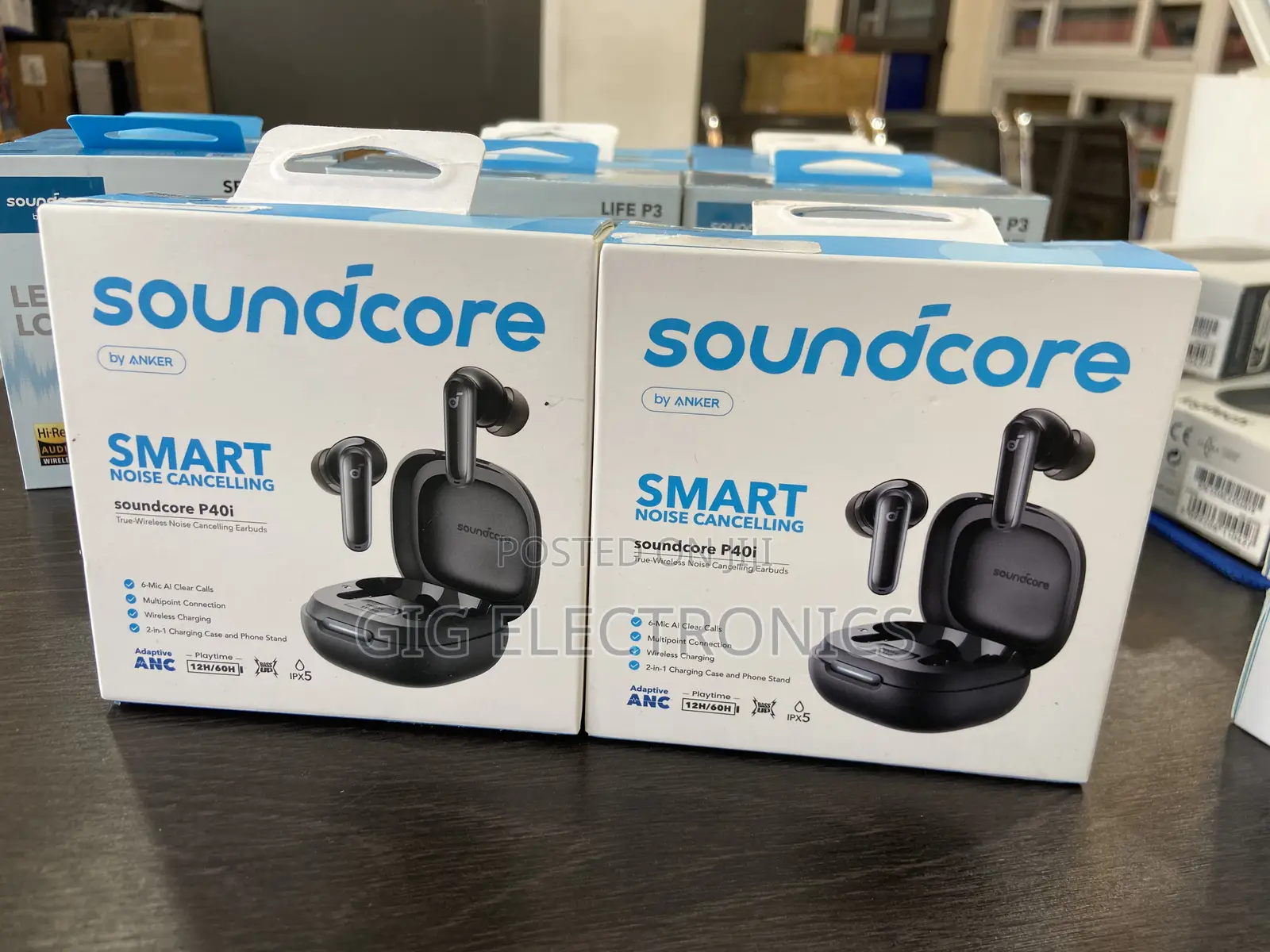 Anker Soundcore P40i Noise-Canceling True-Wireless Earbuds