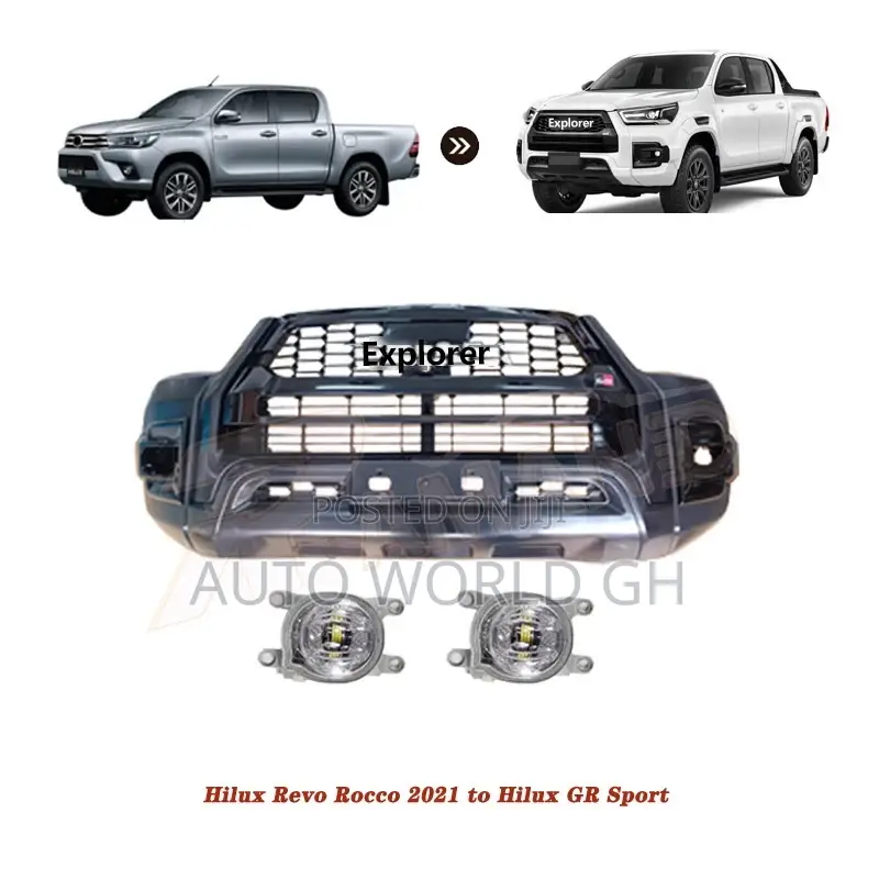 Toyota Hilux Front Bumper Upgrade 2021 in Kaneshie Vehicle Parts