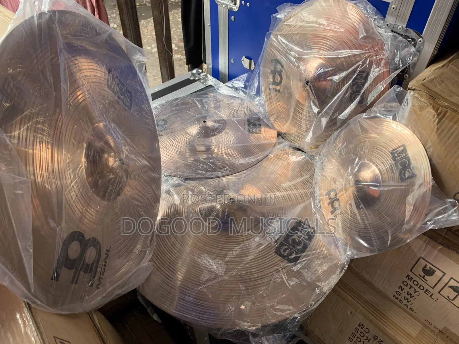 Meinl MCS 4-Piece Complete Cymbals Set-Up