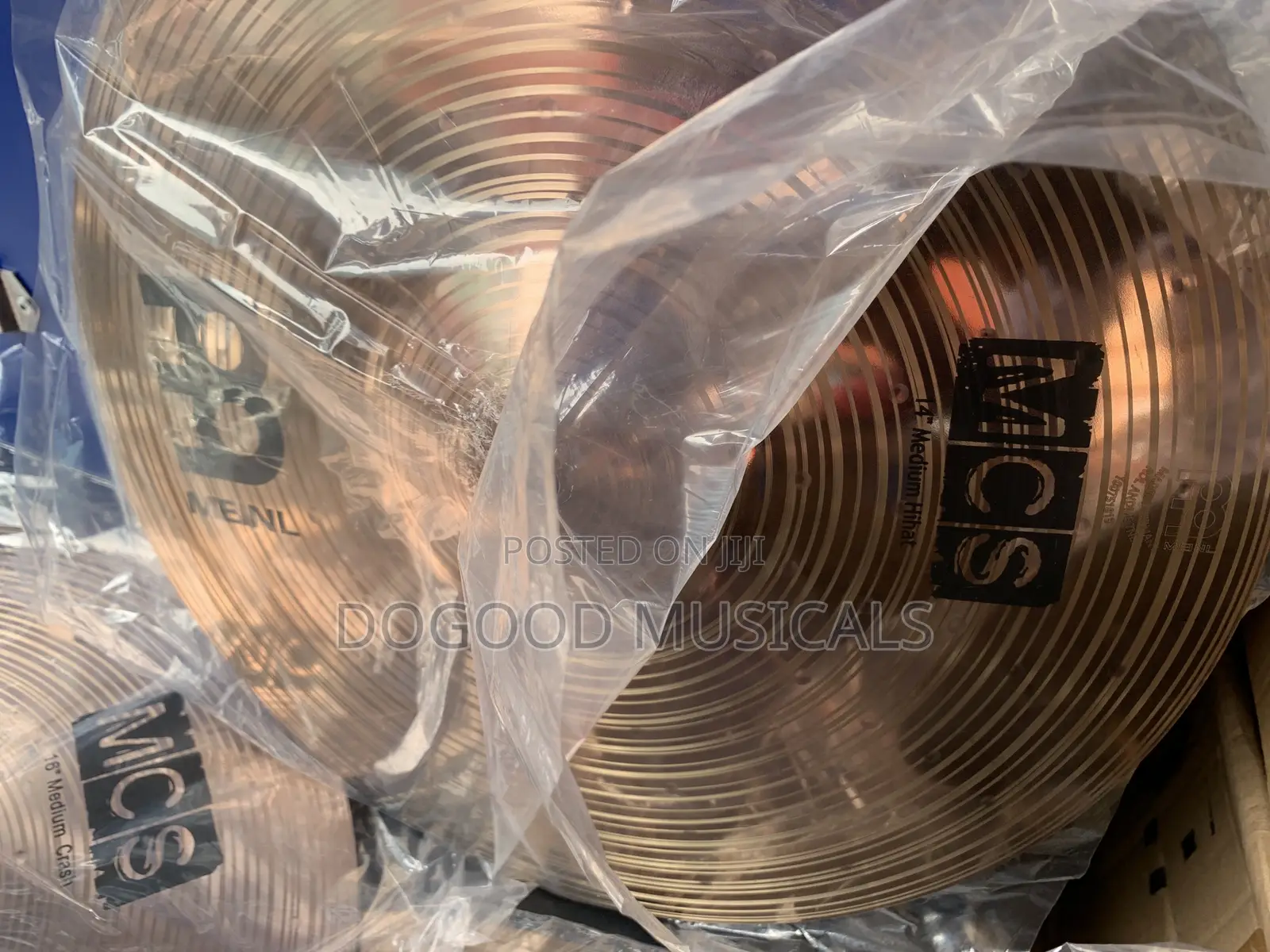 Meinl MCS 4-Piece Complete Cymbals Set-Up