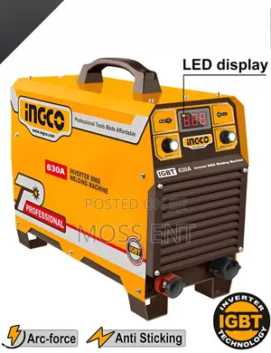 Welding Machine 630a - Ing-Mma6308