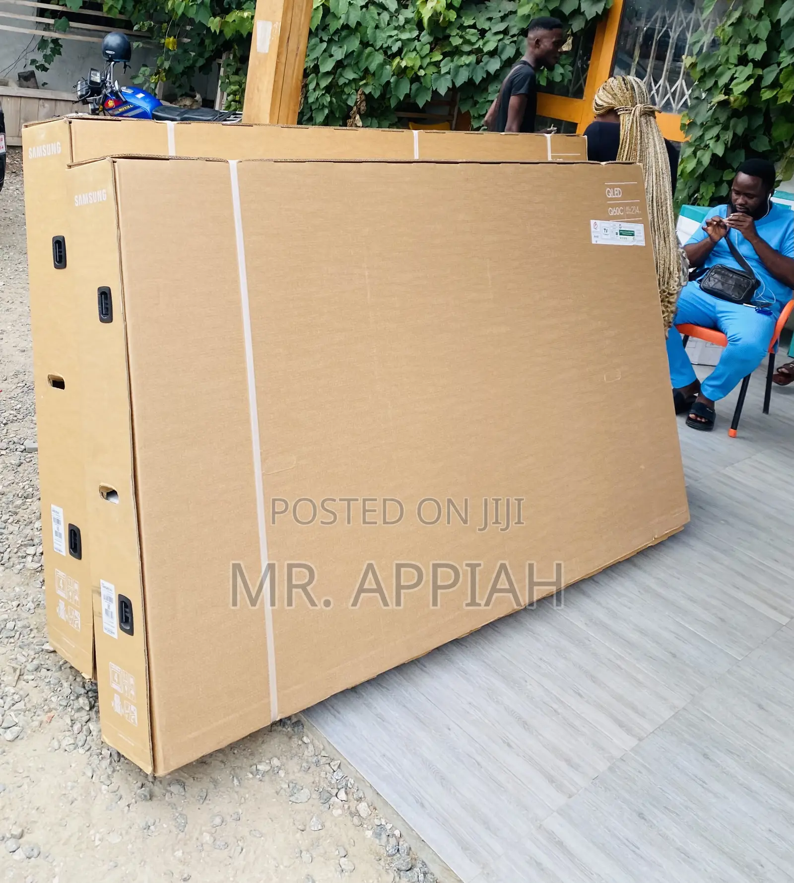Shop Samsung 85Q60 85” Qled Smart Electric Television.