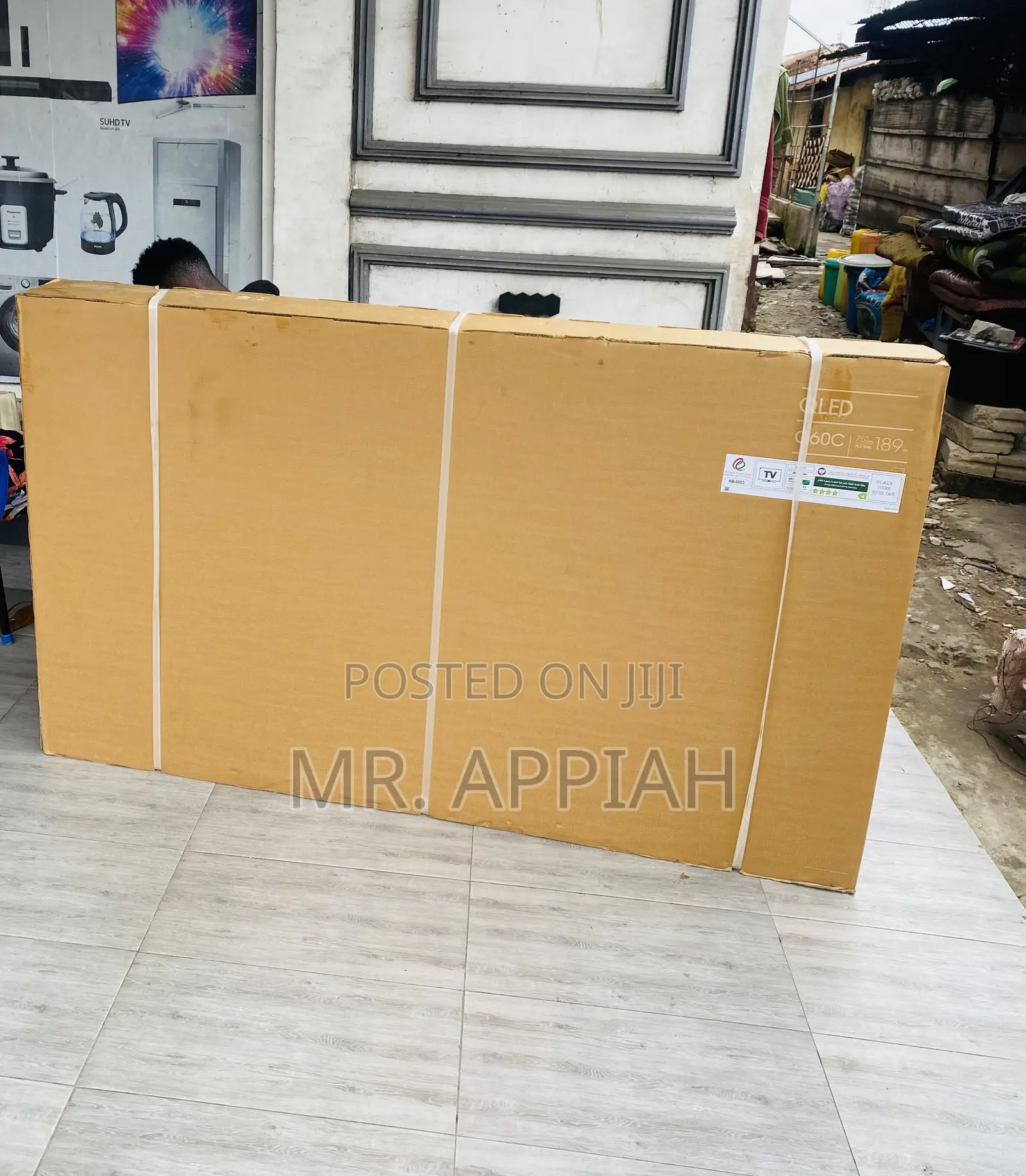 Authentic Samsung 75Q60 75” Qled Crystal Uhd Electric Tv