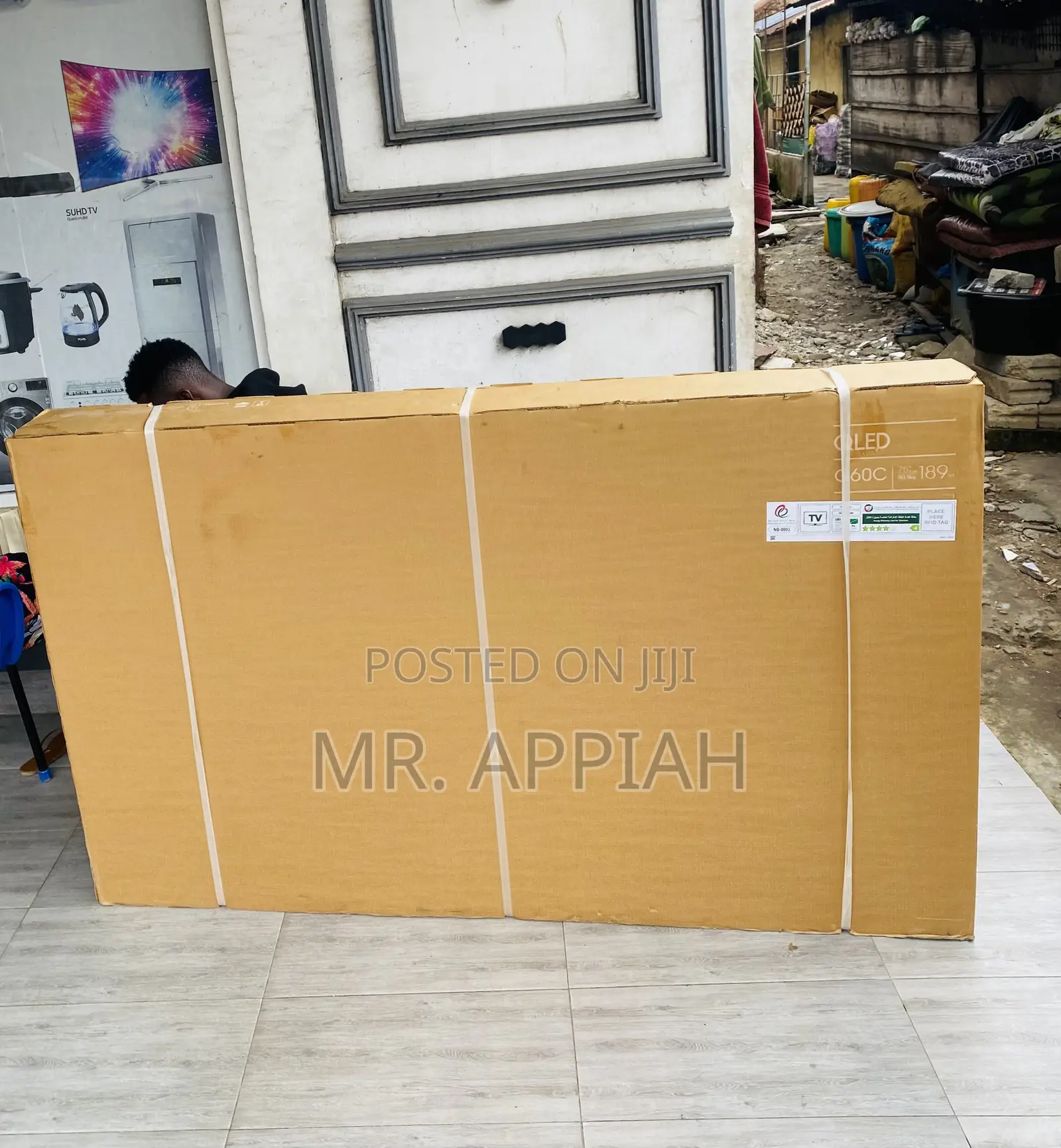 Authentic Samsung 75Q60 75” Qled Crystal Uhd Electric Tv