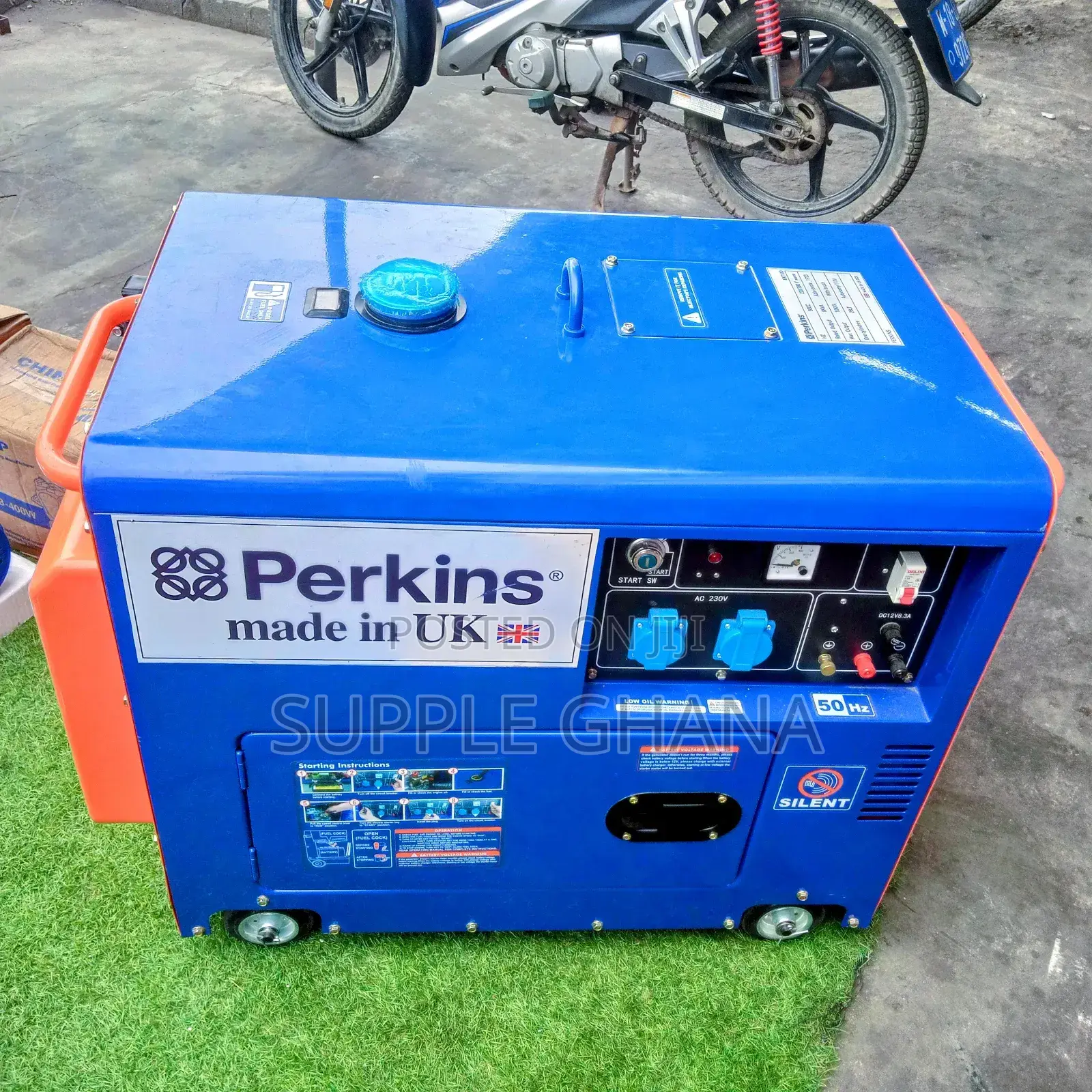 10kva 1100watt Diesel Perkins Generator Powerful Reliable 