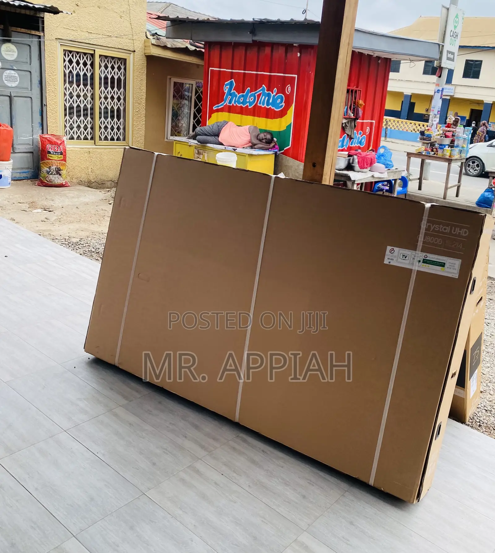 Latest Samsung 85cu8000 85” Crystal Uhd Electric Tv.