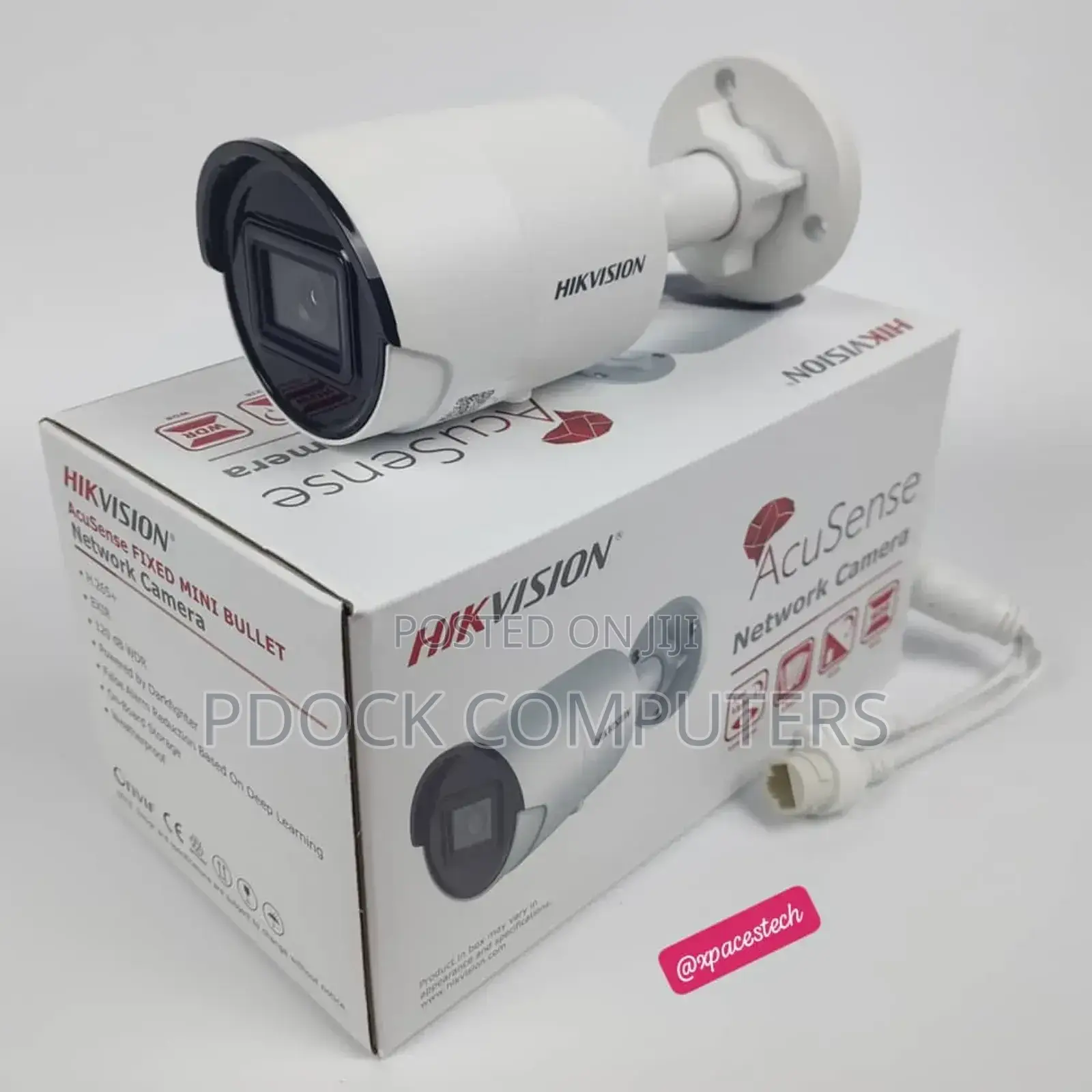 Hikvision 4mp Acusense Fixed Mini Bullet Network Camera