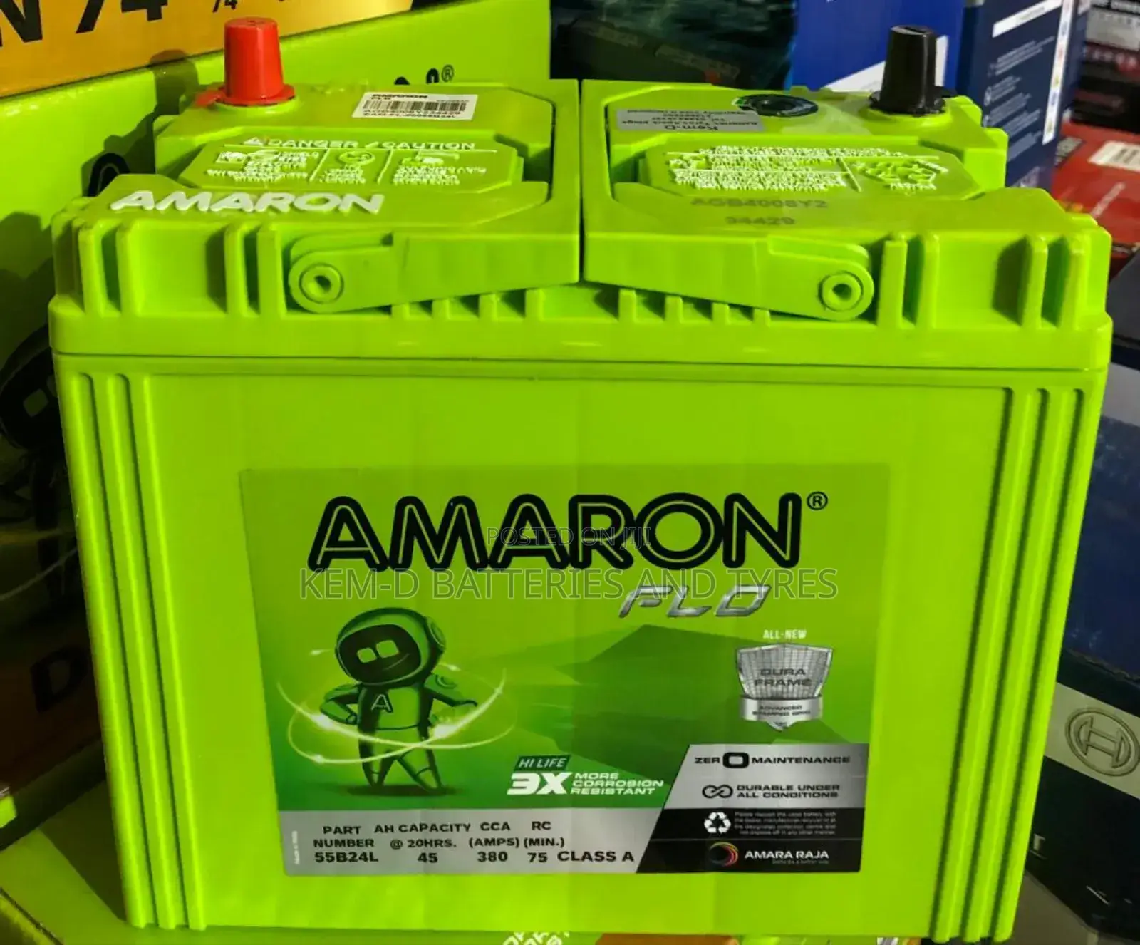 Amaron Batteries for Honda Cars