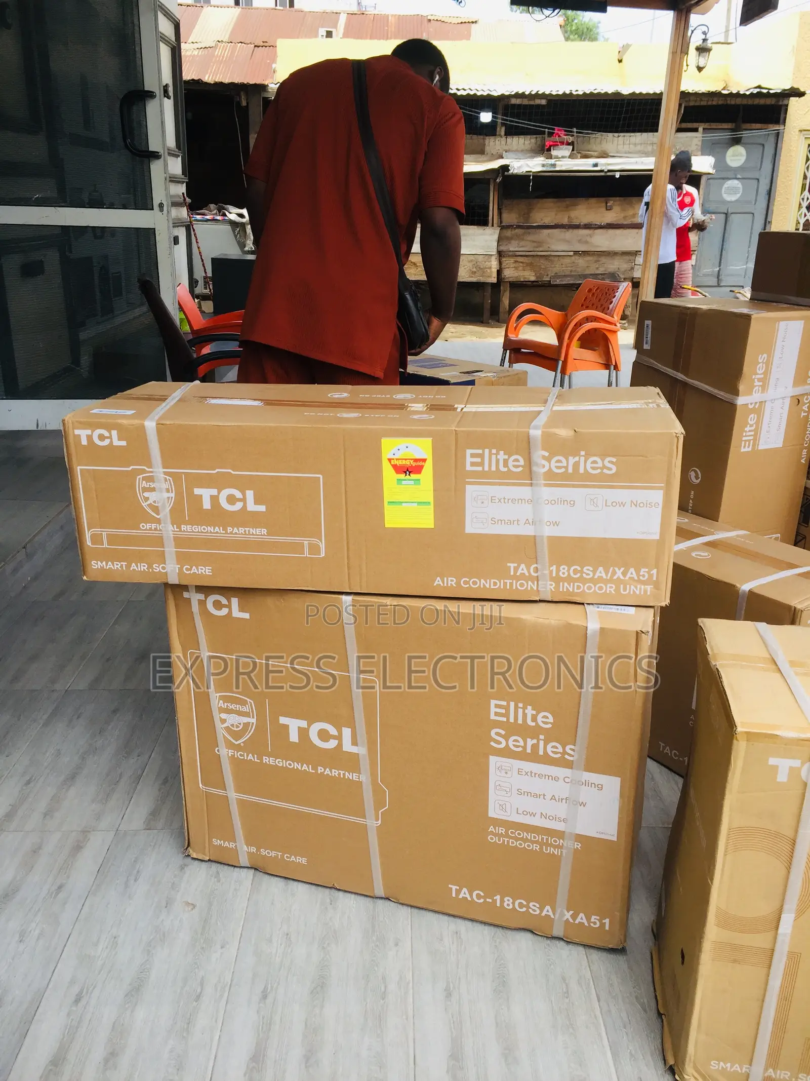 Built-in Drain - Pipe Split Inverter 1.5hp TCL