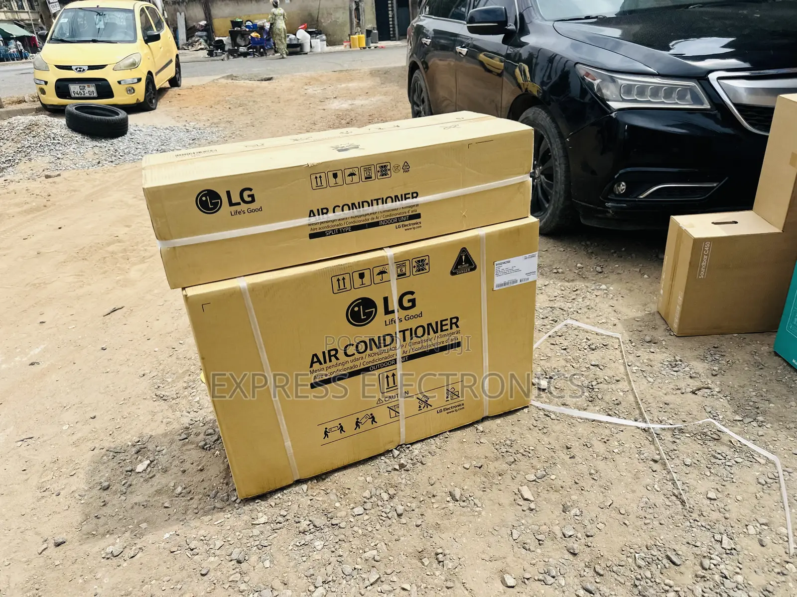 Fire Proof Electric Box LG R410 Gas 1.5hp LG S12ATC AC