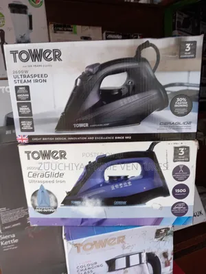 Tower Ceraglide Steam Iron 2600w From Uk