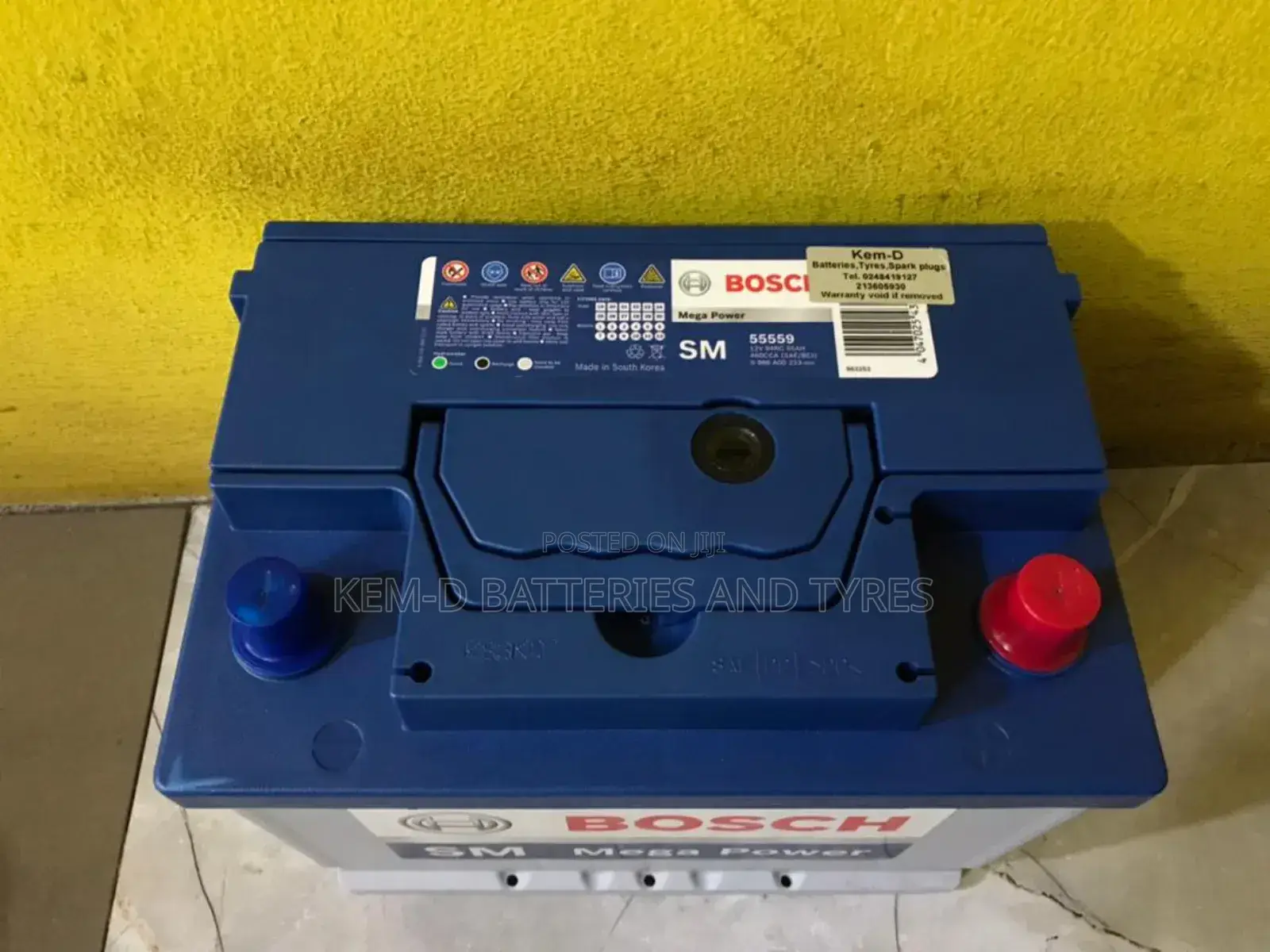 Bosch 13 Plates 12V 55ah - Original Bosch