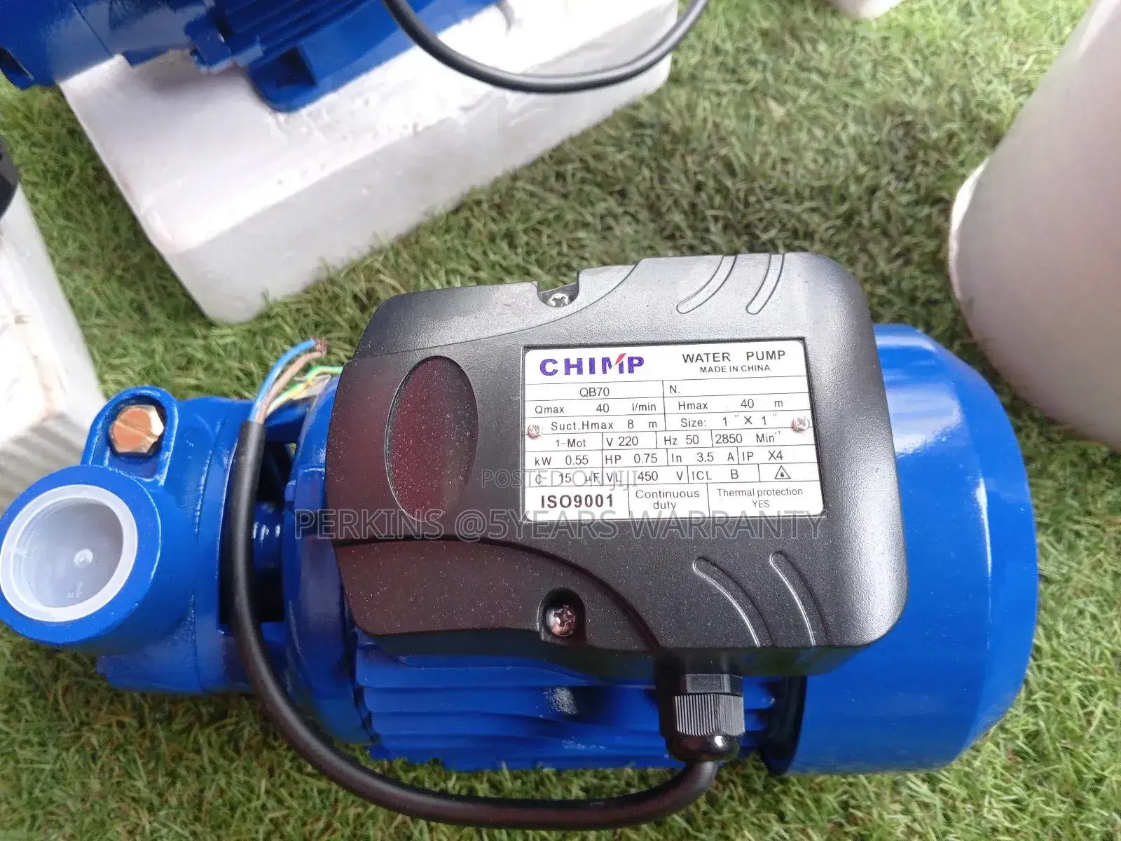 Brand New Chimps QB70 Water Pump Stainless
