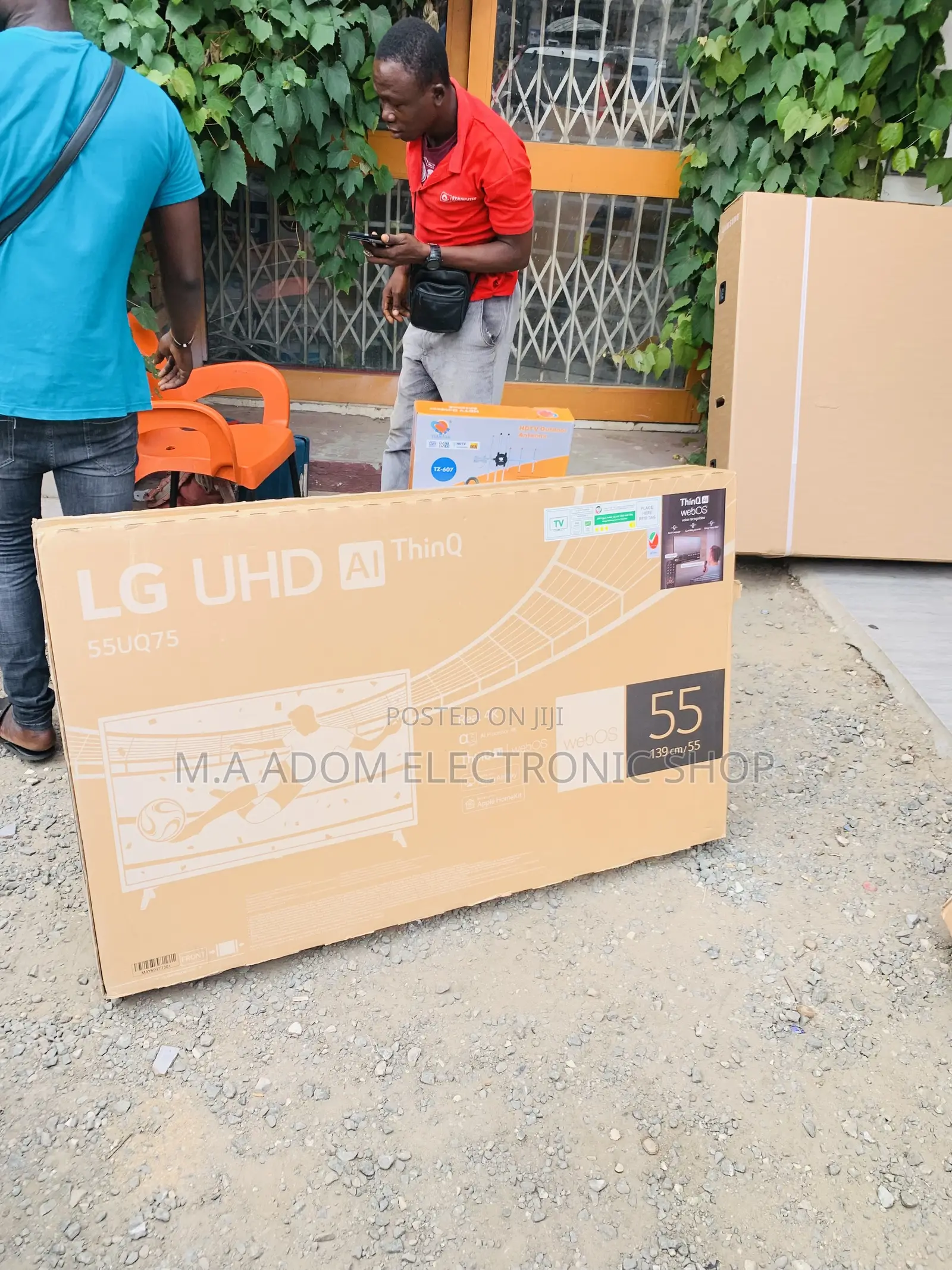Sealed in Box LG 55UR73006 55” Uhd Television.