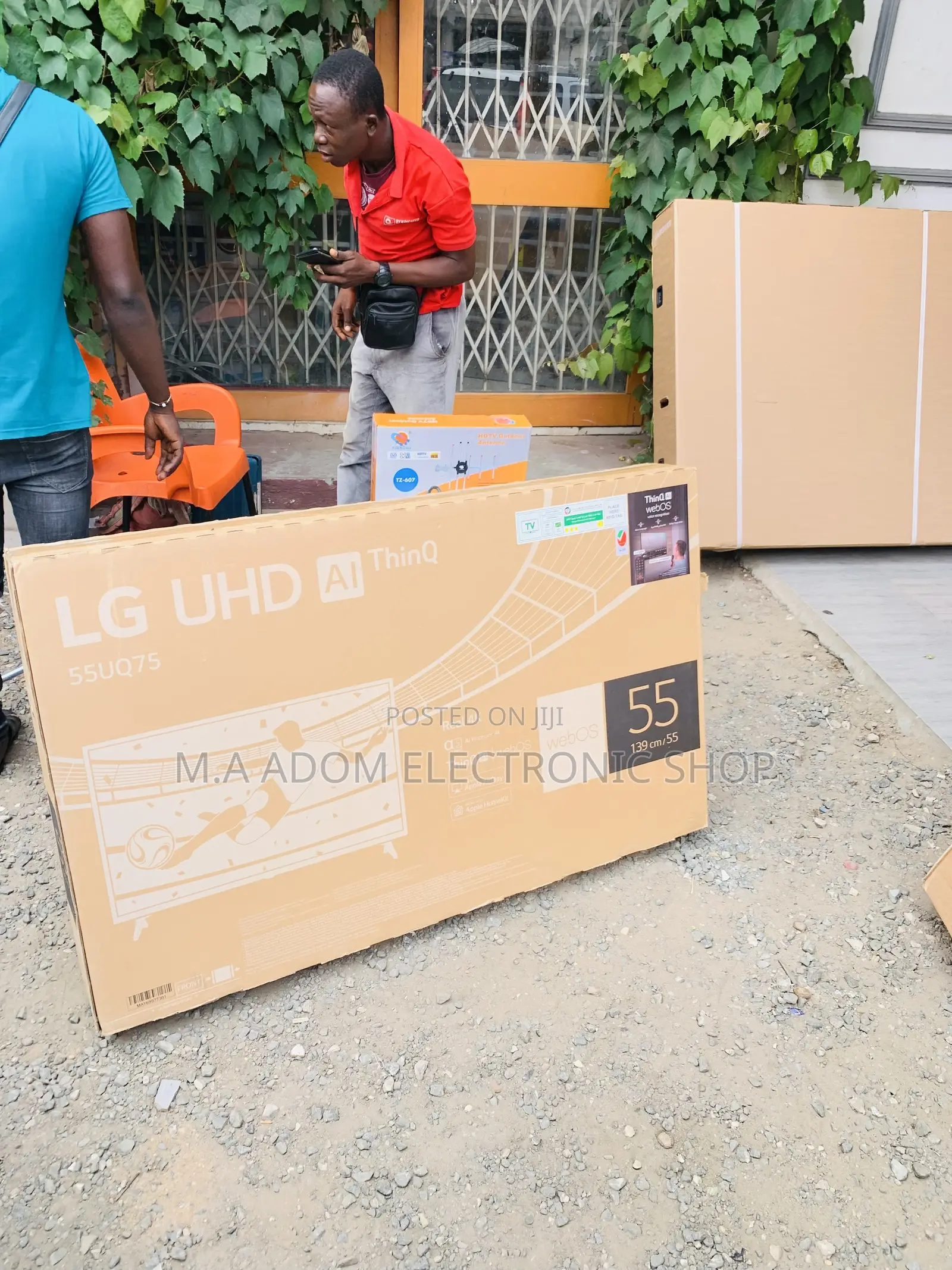 Sealed in Box LG 55UR73006 55” Uhd Television.