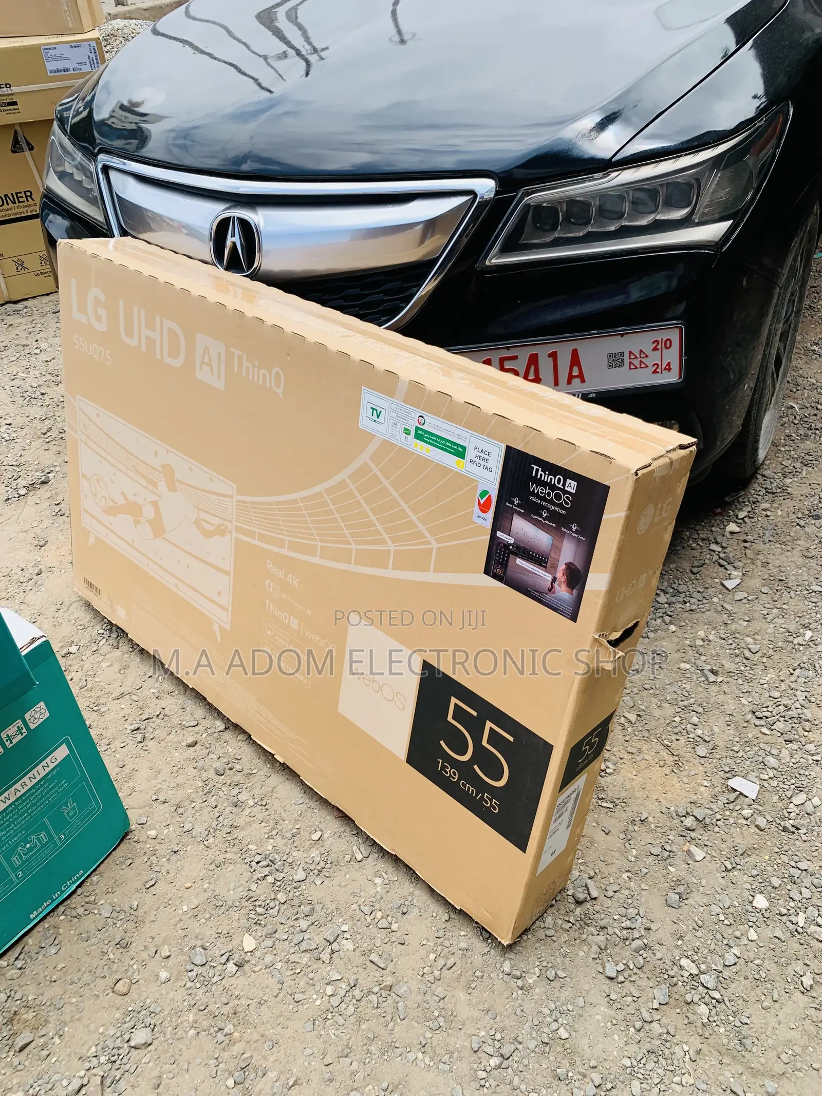 Sleek Design LG 55UR73006 55” Uhd Smart Television.