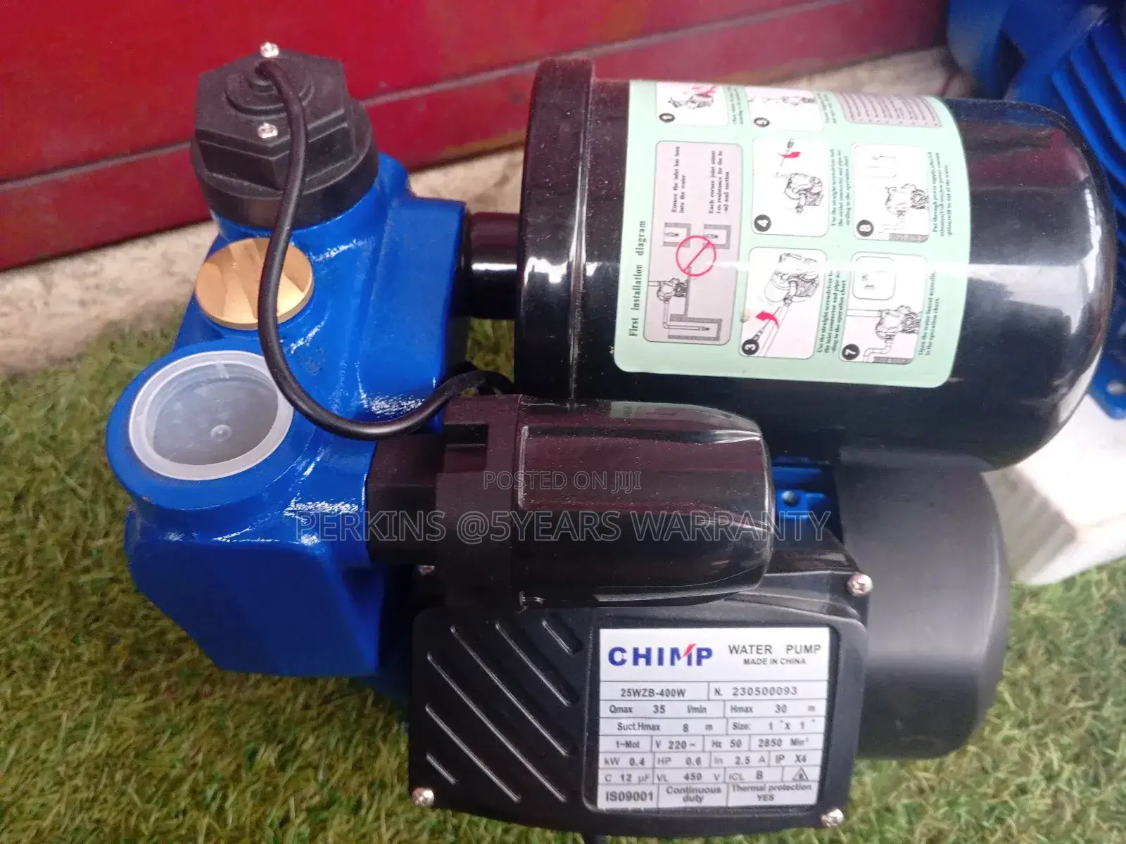 Chimp 400watts Water Pump