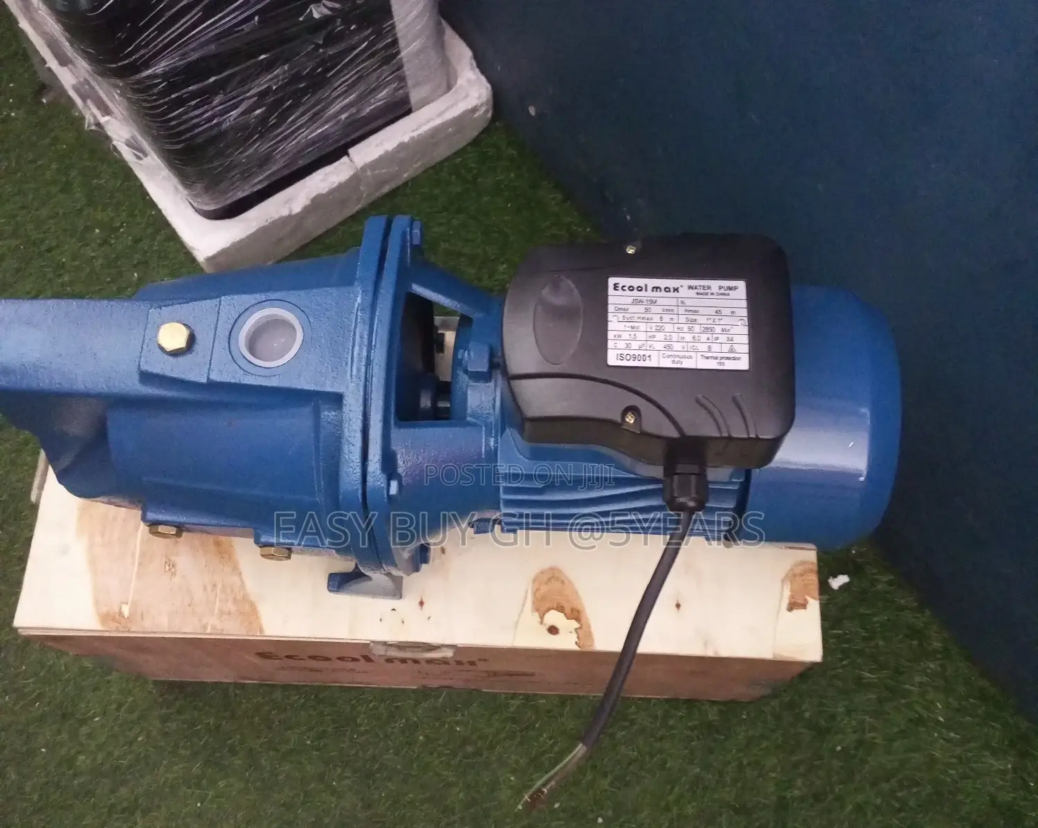 Available Quality Water Pump 2.0hp Good Operational Machine.