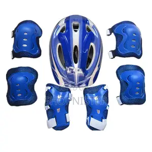 Kids Helmet and Knee Pads All Colours